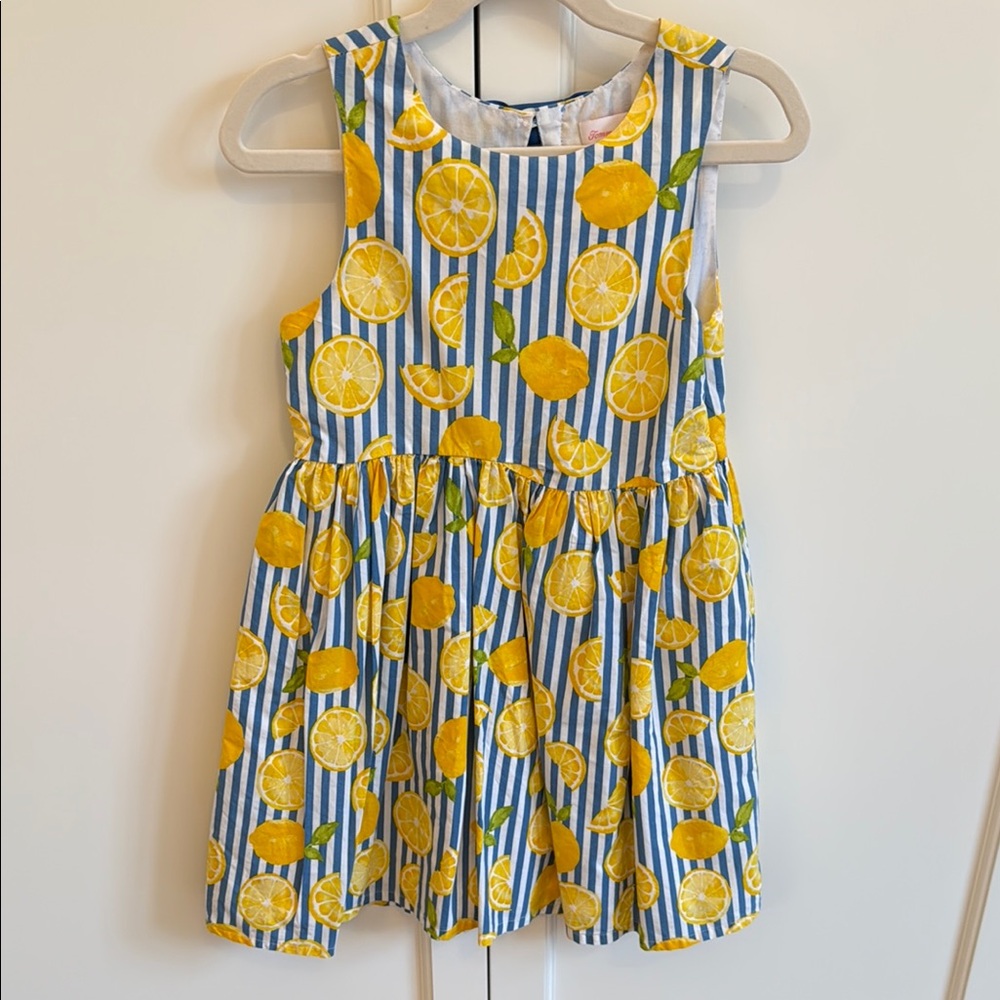 Lemon Print Sundress